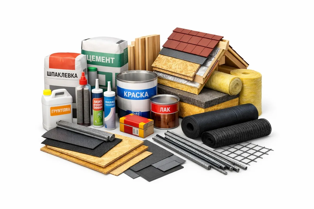 Категория Строительные материалы